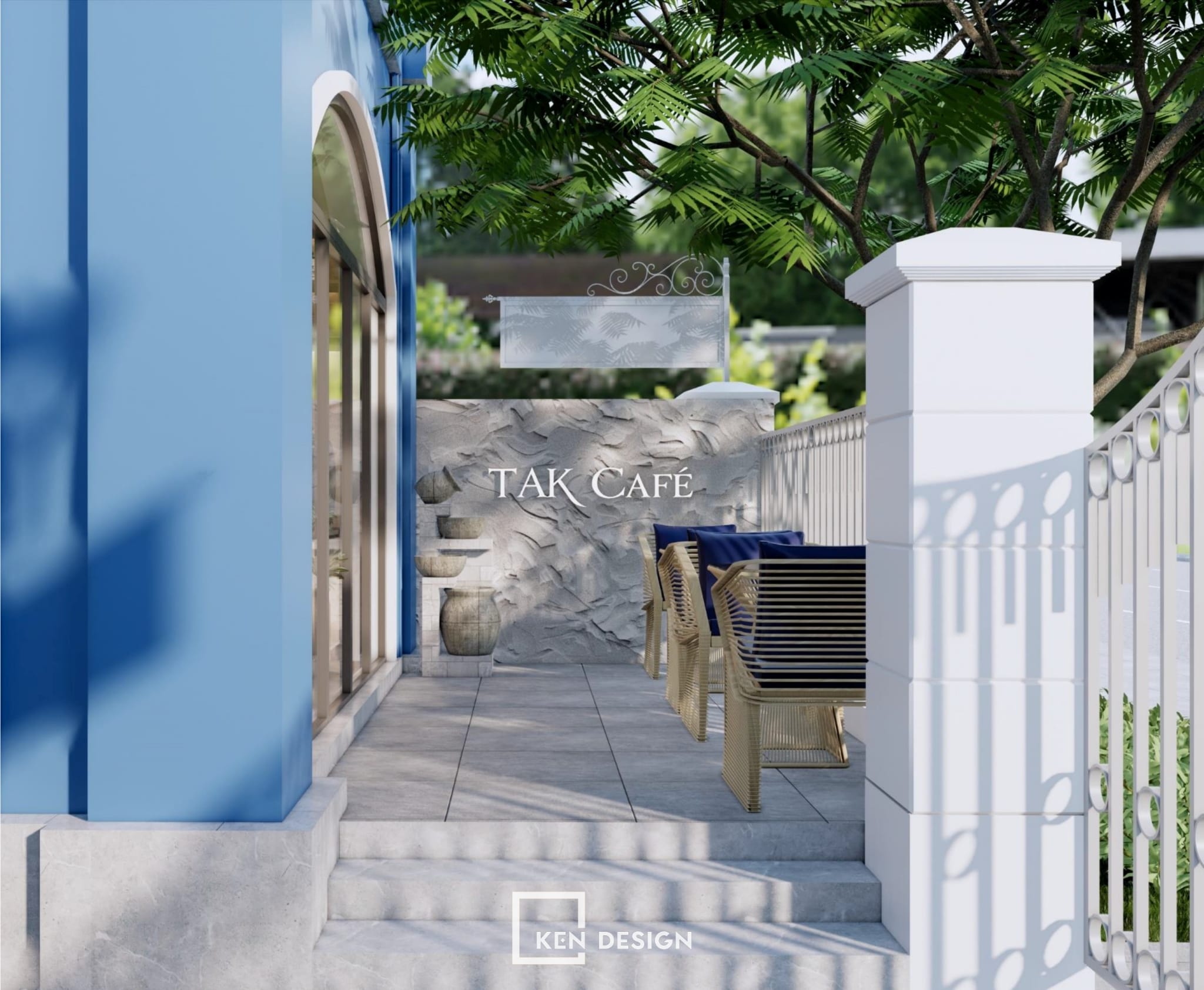 Thiết kế TAX Cafe tại Ocean Park